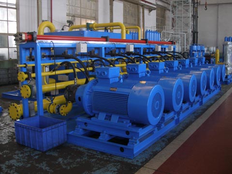 沙鋼5000寬厚板液壓系統(tǒng)